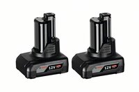 BOSCH 2 × GBA 12 V 6.0 Ah - 1 600 A00 X7M -Akumulátor