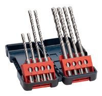 BOSCH 8-dielna súprava vrtákov do kladív SDS plus-3, Tough Box - 2607019902