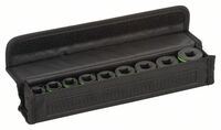 BOSCH 9-dílná souprava nástavcu s násuvnými klíci 38 mm; 10, 11, 13, 17, 19, 21, 22, 24, 27 mm