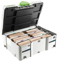 FESTOOL 498205 Sortiment kolíkov DOMINO XL buk DS/XL D12/D14 128x BU