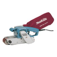 MAKITA 9924DB - Silná pásová bruska s príznive rozloženou hmotností