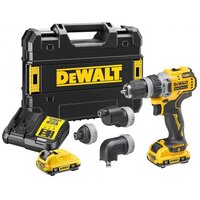 DeWALT DCD703L2T 12V vrtacka s multifunkcní hlavou 12 V, 2 x 3,0 Ah, nabíjecka v kufru