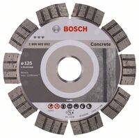 BOSCH Diamantový rezací kotúc Best for Concrete 125 x 22,23 x 2,2 x 12 mm