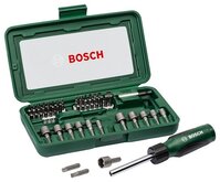 BOSCH 46-dielna súprava skrutkovačov - 2607019504