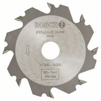 BOSCH Kotúčová fréza 8, 20 mm, 4 mm