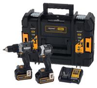 DeWALT Sada náradia 18V 2x5,0 Ah (DCD85M+DCF85M) MCLAREN Tstak II DCK200MP2T