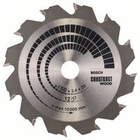 BOSCH 2608641199 - Pílový kotúc Construct Wood 150 x 20/16 x 2,4 mm, 12