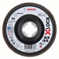 BOSCH Fibrový brúsny kotúč X-LOCK Ø 115 mm - 2 608 621 765