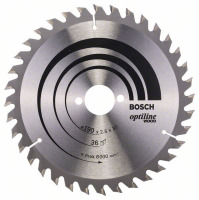 BOSCH Pílový kotúc Optiline Wood 190 x 30 x 2,6 mm, 36 - 2608640616