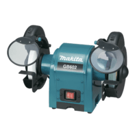 MAKITA GB602 - Stolová dvojkotúčová brúska