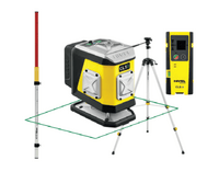 NIVEL SYSTEM Krížový laser 1×360° se zeleným paprskem CL1G SET