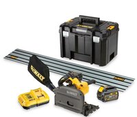 DeWALT DCS520T2R Flexvolt aku ponorná kotoucová pila + vodící lišta 1,5m