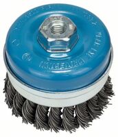 BOSCH Miskovitá kefa 90 mm, 0,8 mm, M14