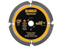 DeWALT Kotoucí rezné 165/20 4z na cementovo-vláknité desky DT1471
