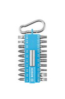 BOSCH 21-dielna súprava skrutkovacích bitov s karabínkou (svetlomodrá) - 2607002822