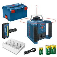 BOSCH GRL 300 HV,  v kufri L-BOXX 238 s dvoma akumulátormi 1,2V HR20 (D) 9Ah a prijímačom LR 45 - 06010615