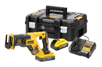 DeWALT Píla mečová kompaktná 18V PowerStack Tstak 2x5,0Ah DCS367H2T