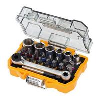 DeWALT 24-dielna sada skrutkovacích nástavcov 25mm DT71516