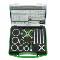 KUKKO K-70-B | 21dílná sada stahováků kuličkových ložisek "PULLPO" ø 17-100 mm