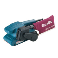 MAKITA 9910 Elektrická pásová bruska s automatickým stredením brusného pásu