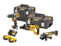 DeWALT Sada náradia 18V 2x5,0Ah (DCD791+DCH263+DCG405) Tstak II DCK327P2T