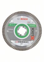 BOSCH Diamantový rezací kotúč X-LOCK Best for Ceramic Extraclean Turbo 125x 22,23 x 1,4 x 7 - 2 608 615 13