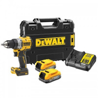 DeWALT DCD800E2T aku vrtacka 18V, 2x1,7Ah aku Powerstack