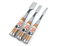 MADE IN JAPAN Sada japonských dlát SENKICHI DOUSHO - 3 kusy 4449