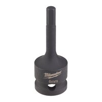 MILWAUKEE Nástrčný kľúč 1/2" - HEX 6 Shockwave vnútorný
