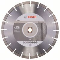 BOSCH Diamantový rezací kotúc Expert for Concrete 300 x 20,00+25,40 x 2,8 x 12 mm