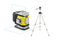 NIVEL SYSTEM Krížový laser 2×360° s modrým lúčom CL2B Set