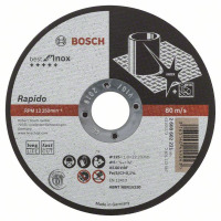 BOSCH Rovný rezací kotouc Best for Inox - Rapido Long Life A 60 W BF 41, 125 mm, 22,23 mm, 1,0 mm