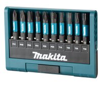 MAKITA Sada bitu IMPACT BLACK 10 ks - E-12011