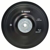 BOSCH Pryžový tanier 180 mm, 8 500 ot/min