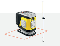 NIVEL SYSTEM Krížový laser 1×360° s červeným lúčom CL1R SET