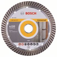 BOSCH Diamantový rezací kotúc Best for Universal Turbo 150 x 22,23 x 2,4 x 12 mm