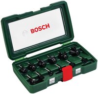 BOSCH 12-dielna súprava TC fréz (8 mm stopka) - 2 607 019 466