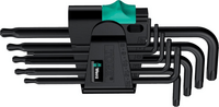 WERA SADA ÚHLOVÝCH ŠROUBOVACU 967 PKL/9 TORX 05024242001