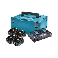 MAKITA AKU SADA 4 x BL1860 + DC18RD - 198091-4
