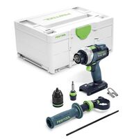 FESTOOL Akumulátorové vrtací šroubovací TDC 18/4 I-Basic QUADRIVE