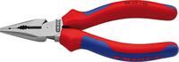Spitzová kombinovaná kliešte leštené s viackomponentnými rukoväťami 145mm KNIPEX