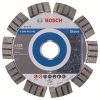 BOSCH Diamantový rezací kotúc Best for Stone 125 x 22,23 x 2,2 x 12 mm