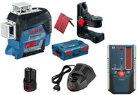 BOSCH GLL3-80C+BM1+12V +LR6 - 06159940KY - krížový laser + držák + prijmac
