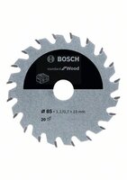 BOSCH 2608837666 - Pílový kotúč pre akumulátorové píly Standard for Wood 85x1,1/0,7x15 T20