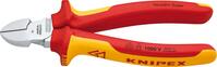 Kliešte na rezanie VDE s viackomponentnými rukoväťami 140mm KNIPEX