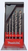 MAKITA D-05175 - Sada vrtákov do kameňa s valcovitou stopkou