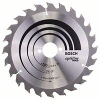 BOSCH 2608640615 - Pílový kotúc Optiline Wood 190 x 30 x 2,6 mm, 24