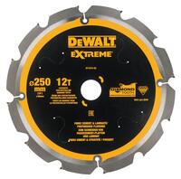 DeWALT Kotoucí rezné 250/30 12z na cementovo-vláknité desky DT1474