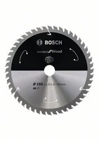 BOSCH Pilový kotouc pro akumulátorové pily Standard for Wood 165 x 1.5 / 1 x 20 T48 - 2 608 837 687