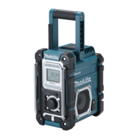 MAKITA DMR108N - Akumulátorové rádio - bez akumulátora a nabíjačky